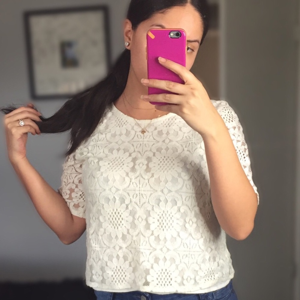 ❤️Off White Crop Top❤️